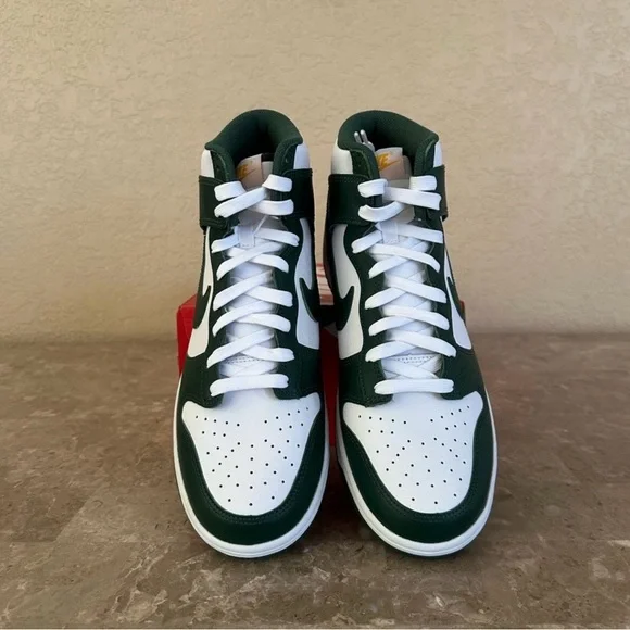 Nike Dunk High Australia Noble Green White Gold DD1399-300 - Picture 13 of 16